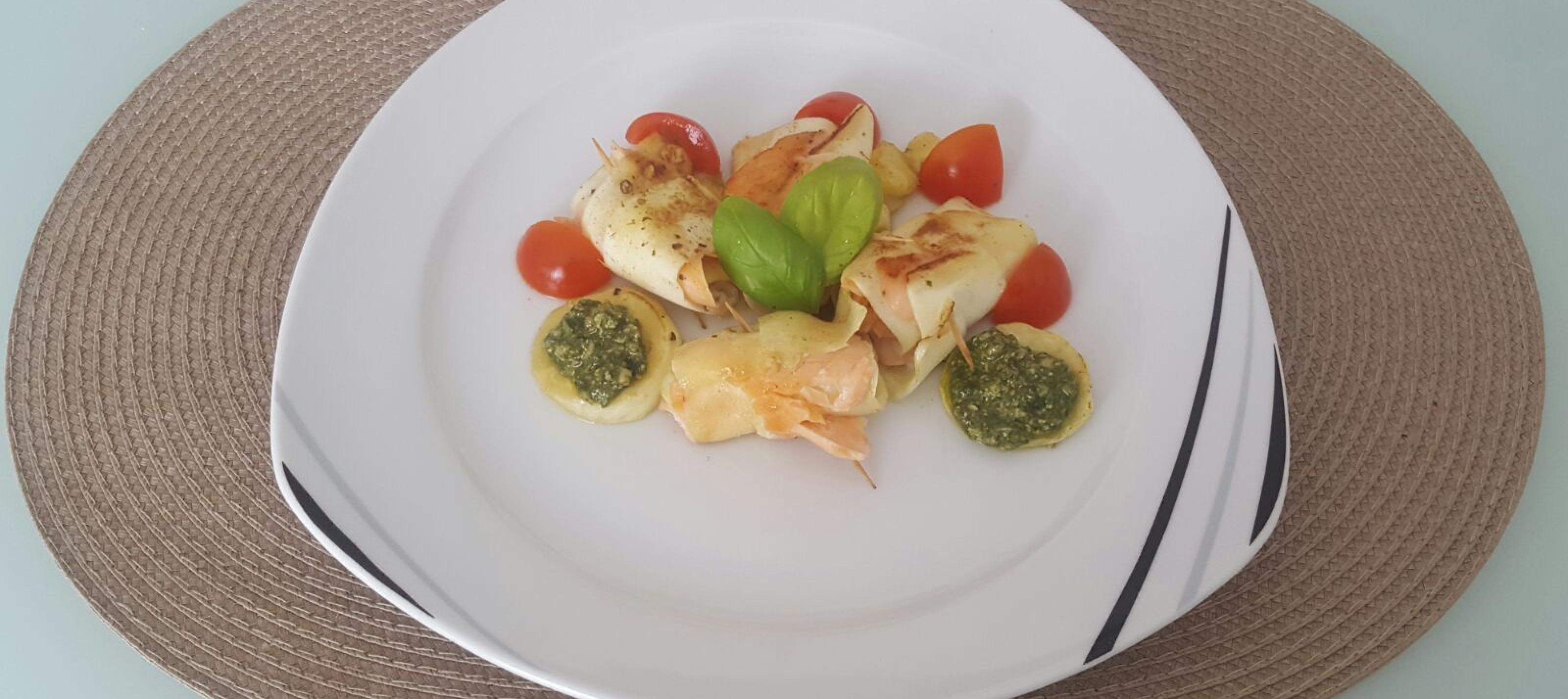 Lachs-Zucchini-Röllchen | Lifestyle Point